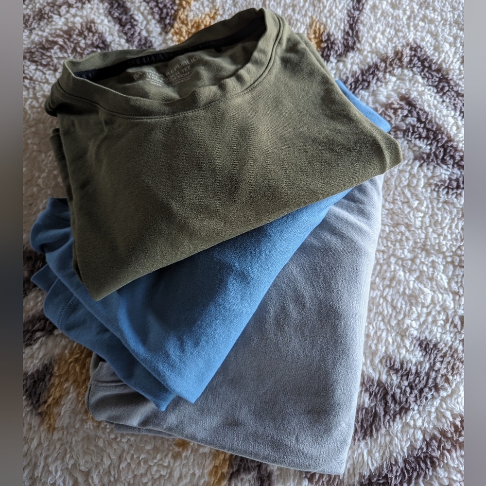 Men's lux t shirt lot. BR. NWOT